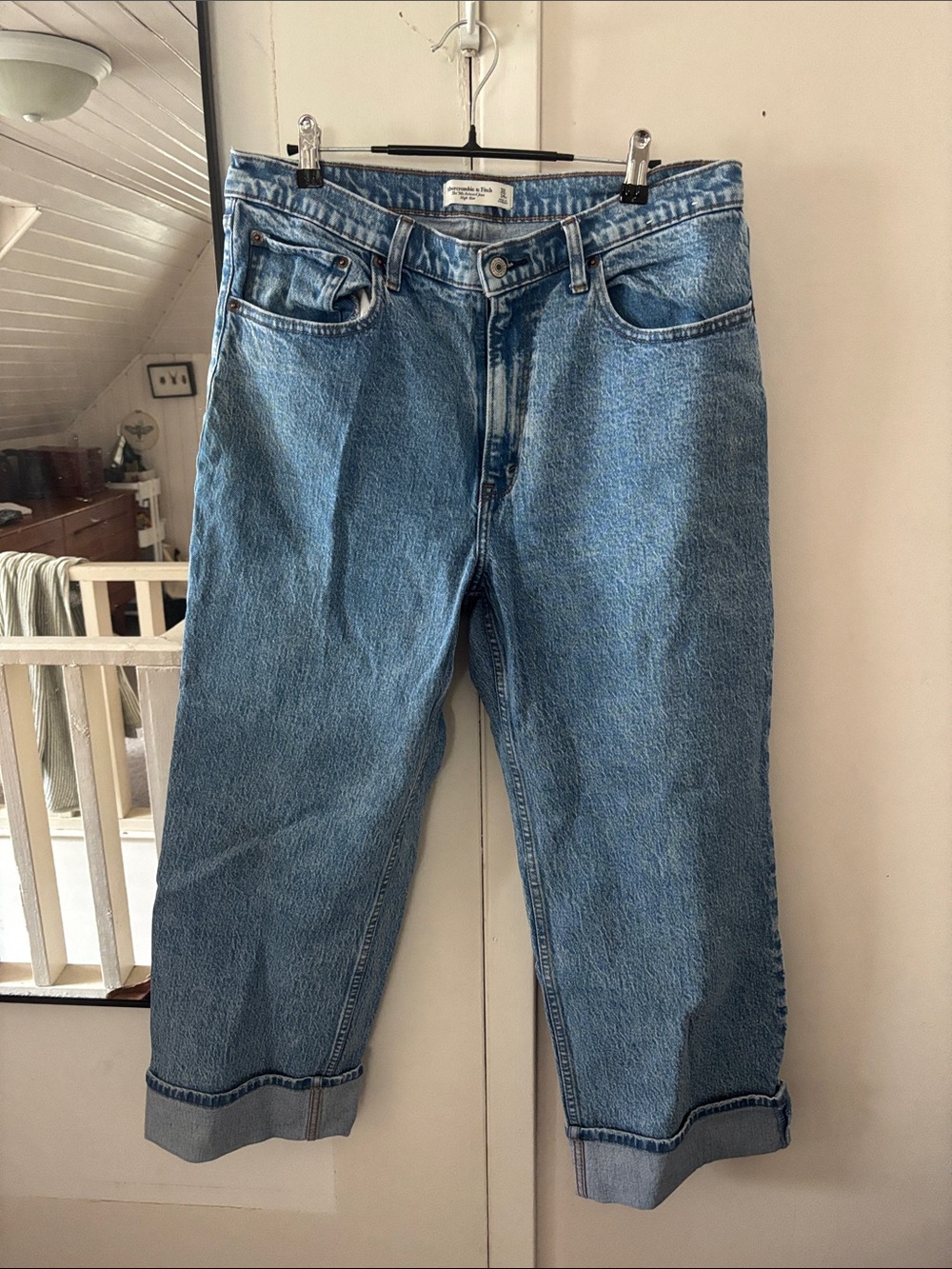 Abercrombie 90s Relaxed Jean (Short Length)